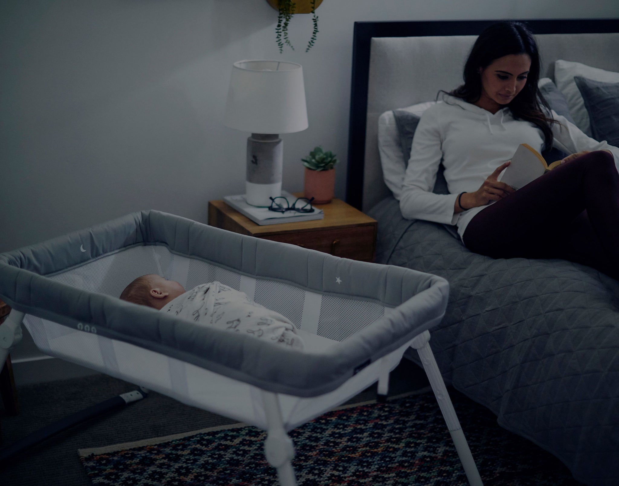 Baby Bassinet: Lotus Crib Bassinet Kit, Convertible Travel