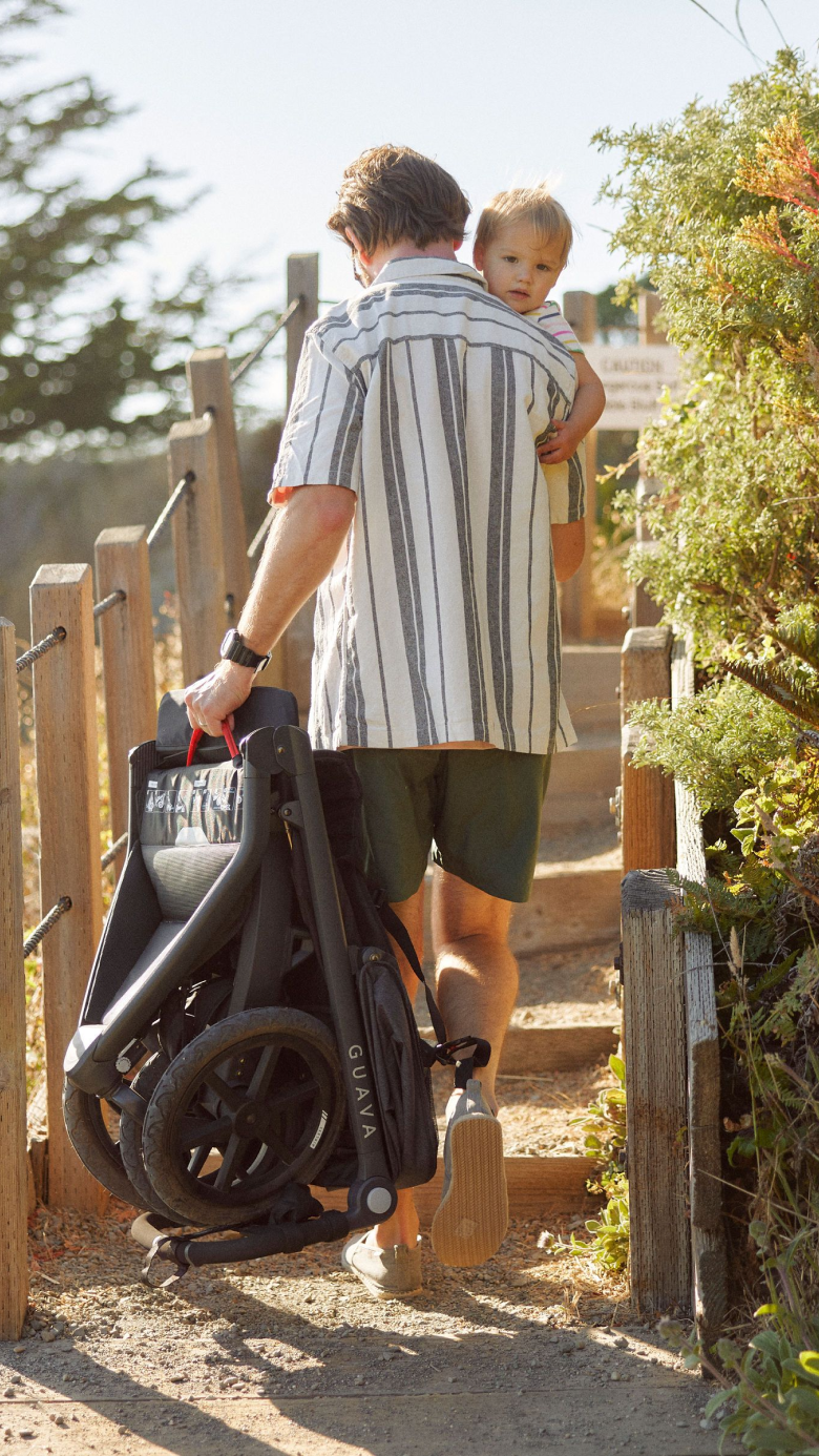 guava travel stroller Roam Stroller & Organizer Bundle – Guava Family
