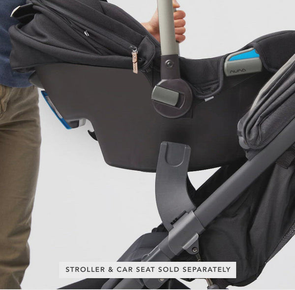 Video of how to attach a car seat to the car seat adapter