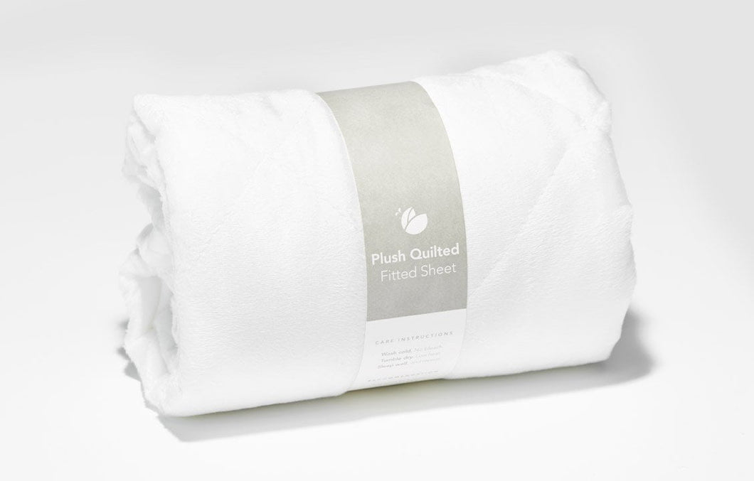 Plush Quilted Sheet for Lotus Everywhere Travel Crib Guava Family